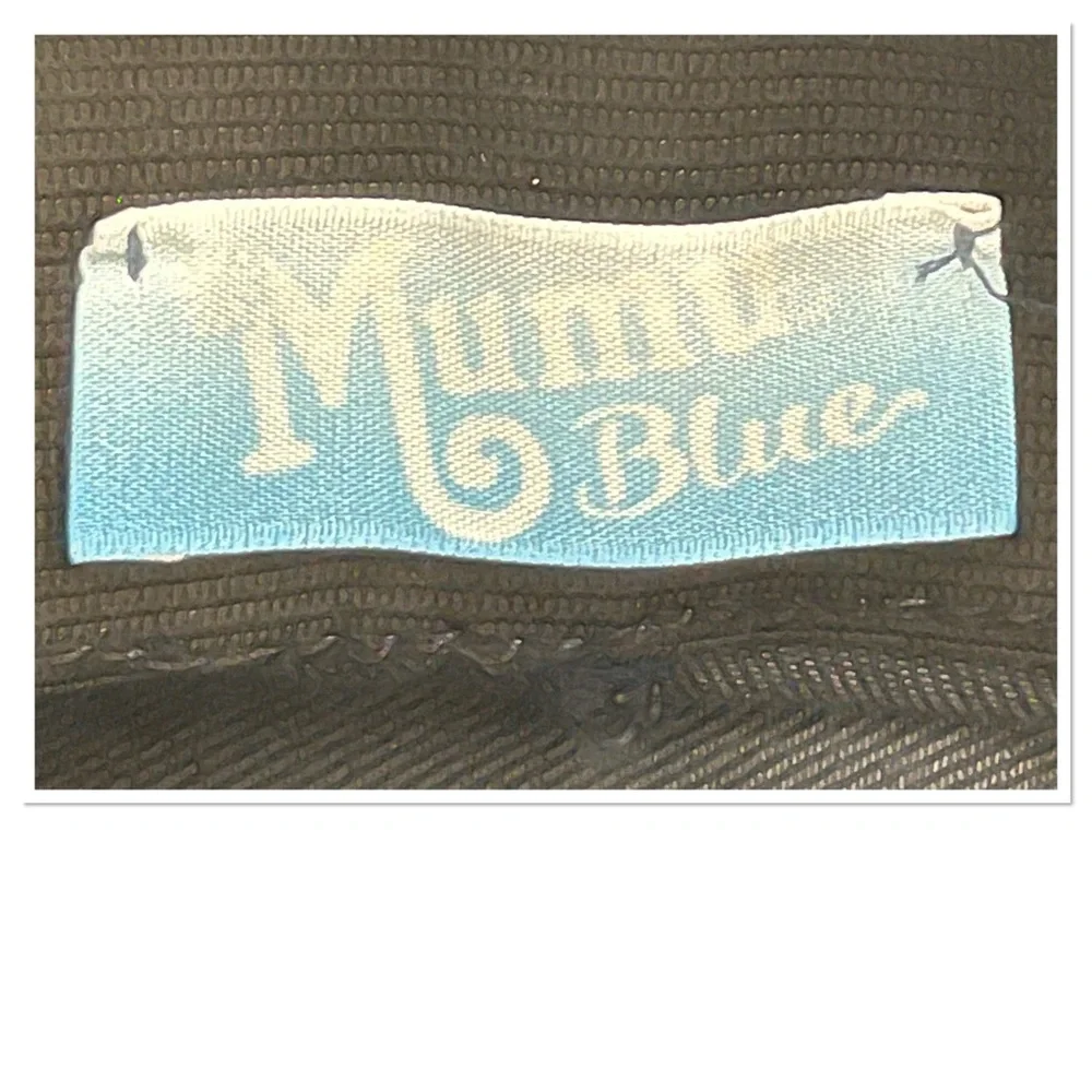 Show Me Your Mumu Flared Bell Bottom Denim Jeans Tall Sz L Rayon Cotton Blend